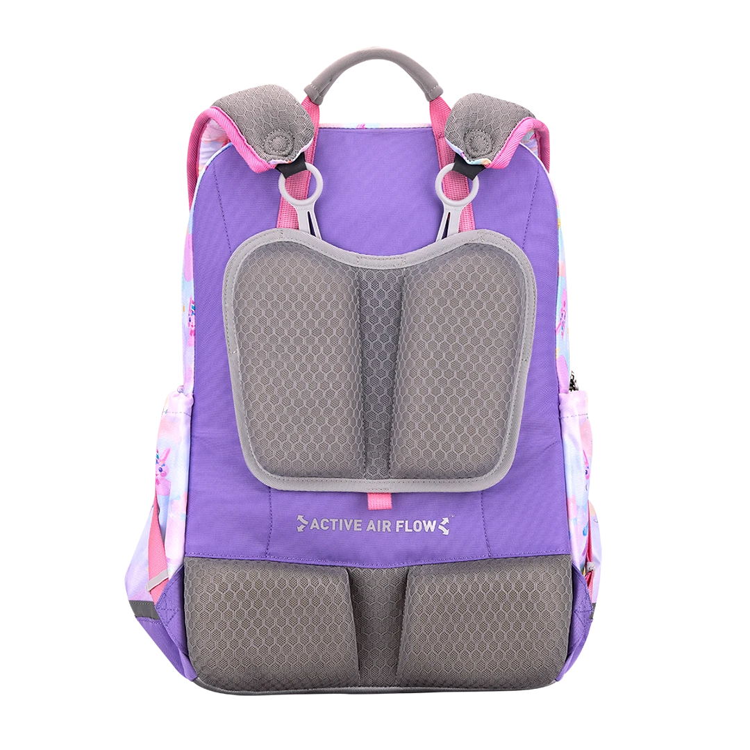 ASP200P School Bag - Rainbow Marshmallow - Pink