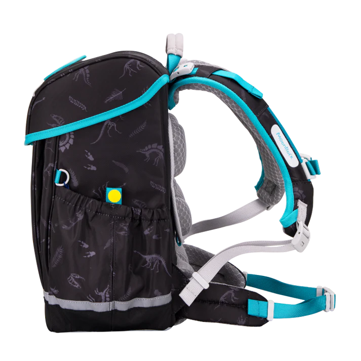 SP108P School Bag - Dinosaur Century - Black