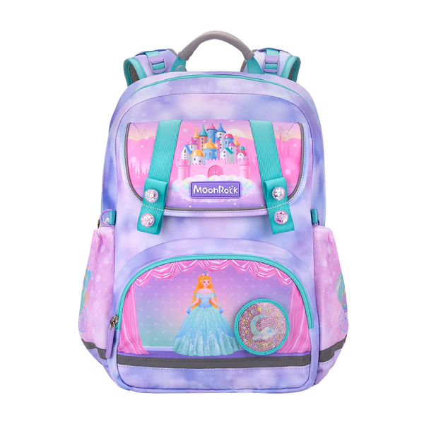 ASP101P School Bag - Princess Unicorn - Light Purple