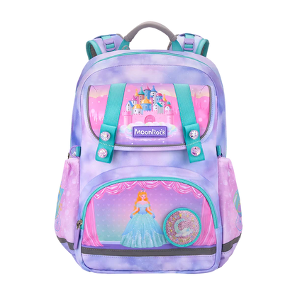 ASP101P School Bag - Princess Unicorn - Light Purple