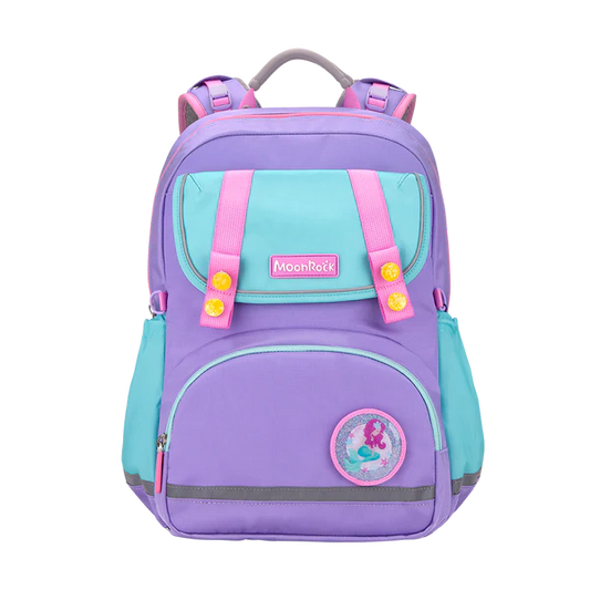 ASP101 School Bag - Light Purple Mint