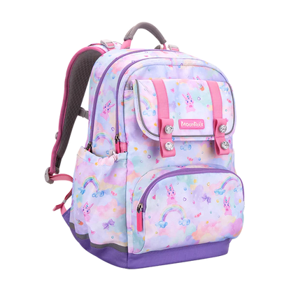 ASP200P School Bag - Rainbow Marshmallow - Pink