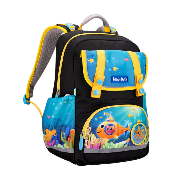 ASP101P School Bag - CharmySub Oceanic Explorer - Black