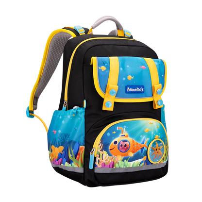 ASP101P School Bag - CharmySub Oceanic Explorer - Black