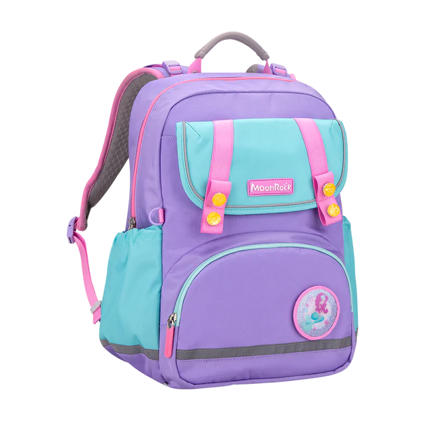 ASP101 School Bag - Light Purple Mint