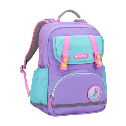 ASP101 School Bag - Light Purple Mint