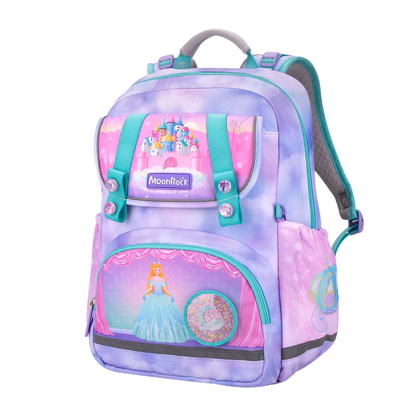 ASP101P School Bag - Princess Unicorn - Light Purple