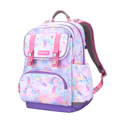 ASP200P School Bag - Rainbow Marshmallow - Pink