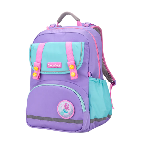 ASP101 School Bag - Light Purple Mint