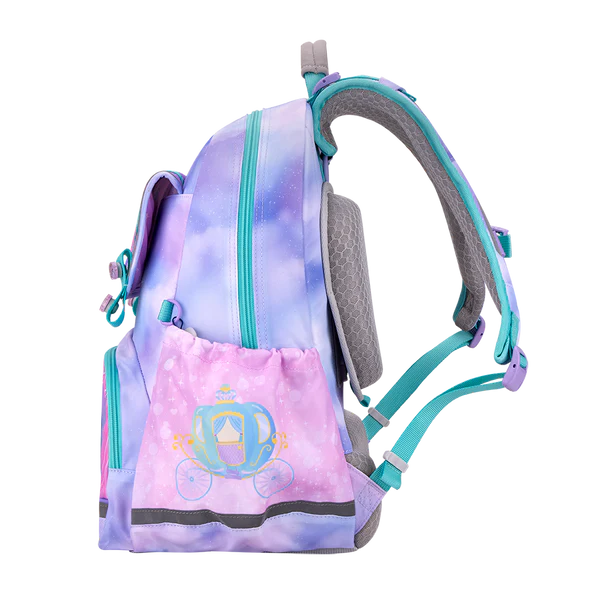 ASP101P School Bag - Princess Unicorn - Light Purple