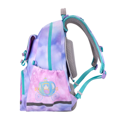 ASP101P School Bag - Princess Unicorn - Light Purple