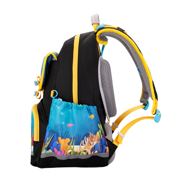 ASP101P School Bag - CharmySub Oceanic Explorer - Black