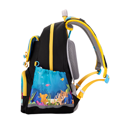 ASP101P School Bag - CharmySub Oceanic Explorer - Black