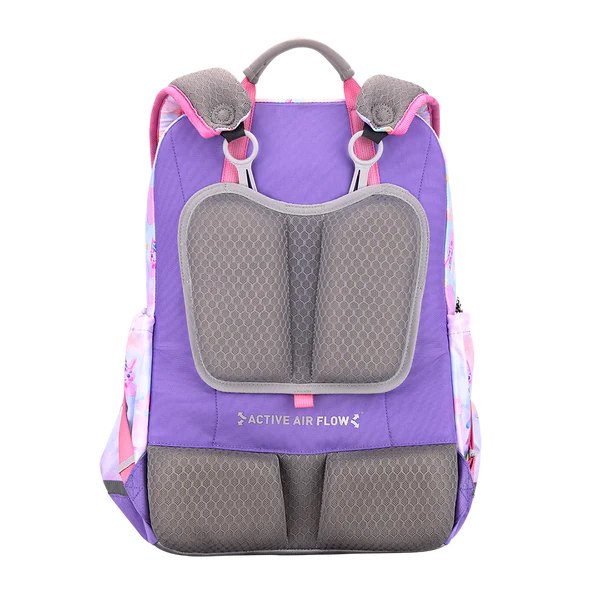 ASP200P School Bag - Rainbow Marshmallow - Pink