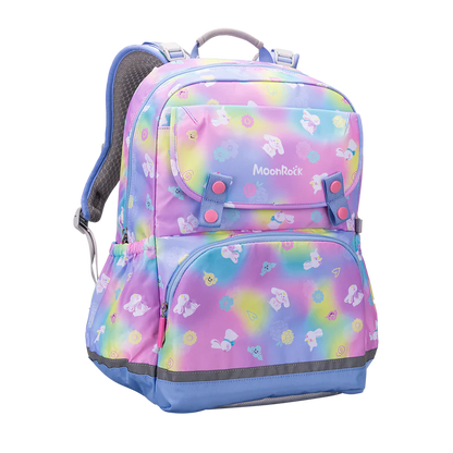 SS203P School Bag - Rainbow Rabbit - Light Blue