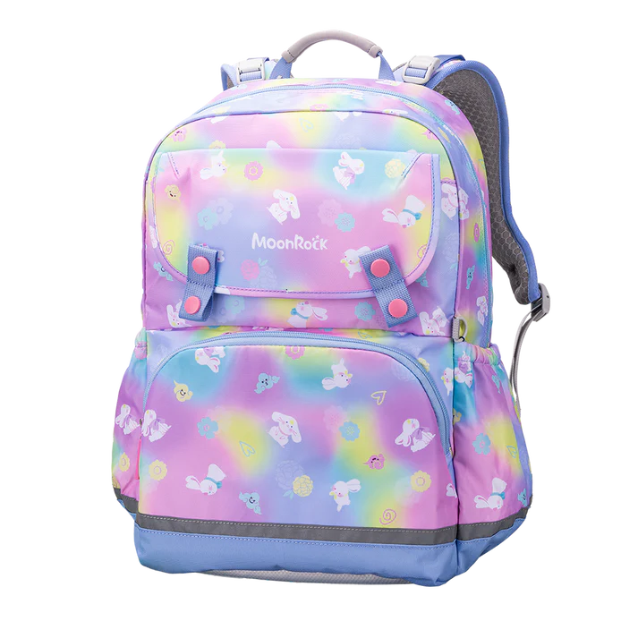 SS203P School Bag - Rainbow Rabbit - Light Blue