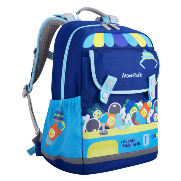 SS100P School Bag - Claw Me If You Can - Blue