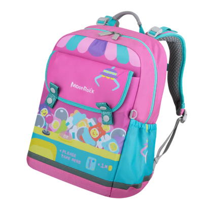 SS100P School Bag - Claw Me If You Can - Pink