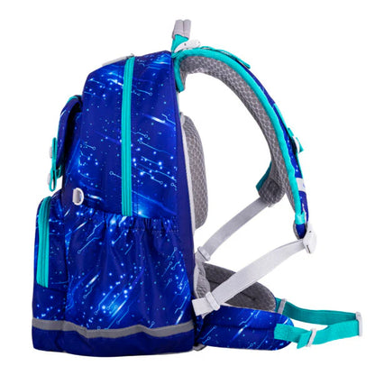 SS101P School Bag - Robot Planet - Dark Blue