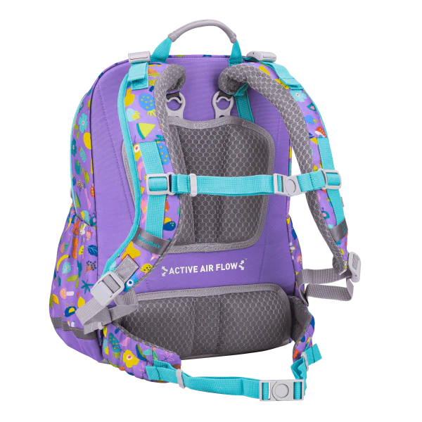 SS100P School Bag - Unicorn Land - Light Purple