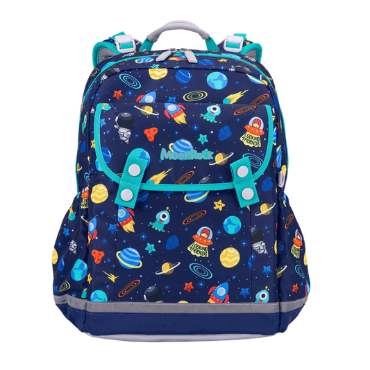 SS100P School Bag - Space Explorer - Dark Blue