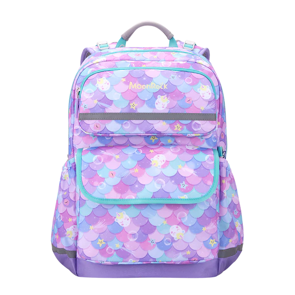 SS201P School Bag - Ocean Unicorn - Light Purple