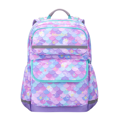 SS201P School Bag - Ocean Unicorn - Light Purple