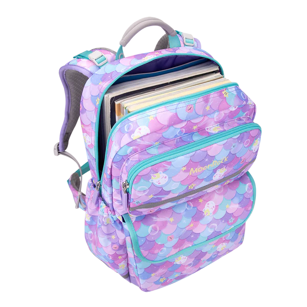 SS201P School Bag - Ocean Unicorn - Light Purple