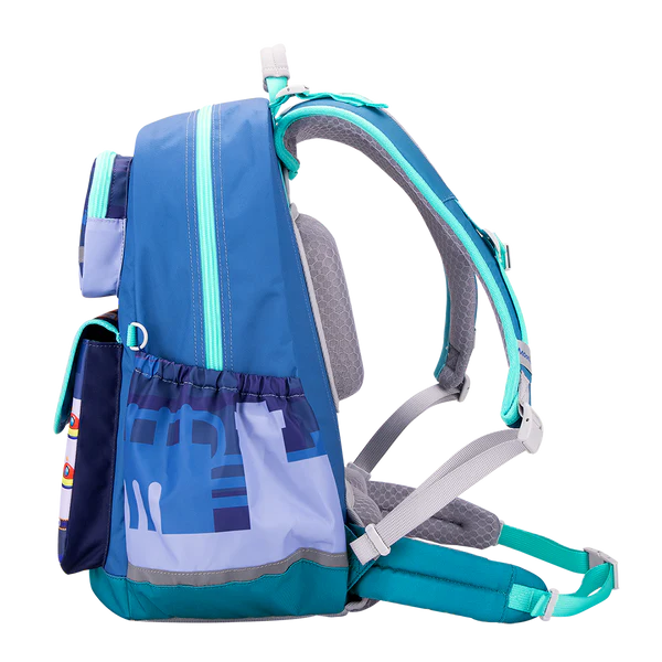 SS201P School Bag - Astro Inventor - Blue Green