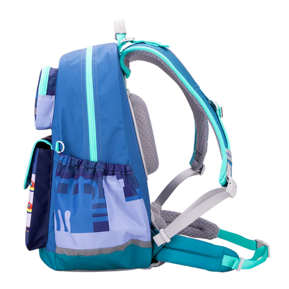 SS201P School Bag - Astro Inventor - Blue Green