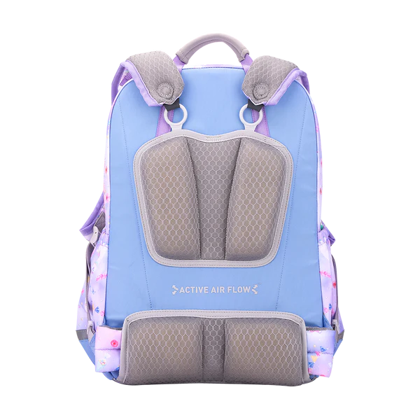 SS200P School Bag - Alpaca Party - Purple Blue