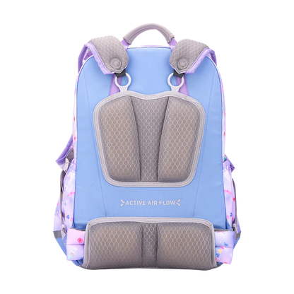 SS200P School Bag - Alpaca Party - Purple Blue