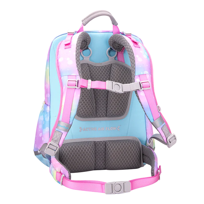 SS100P School Bag - Mermaid Party - Pink Green