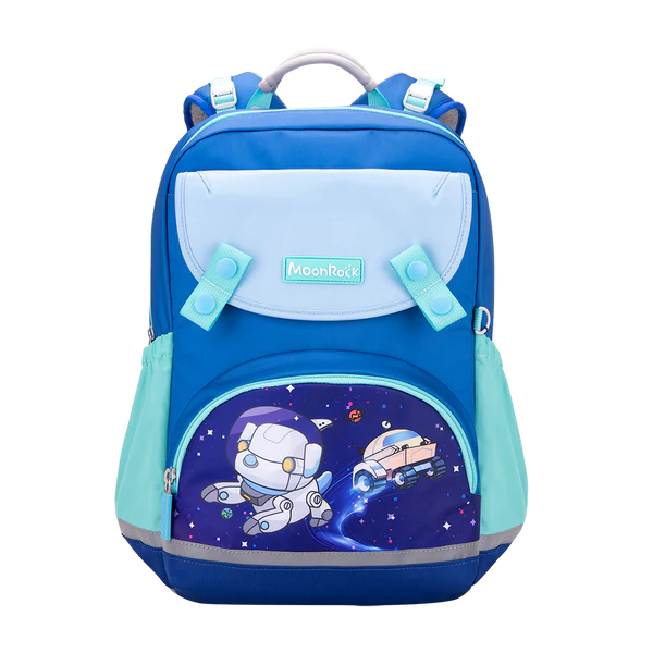 LSS103P School Bag - Astro Pals - Blue Green