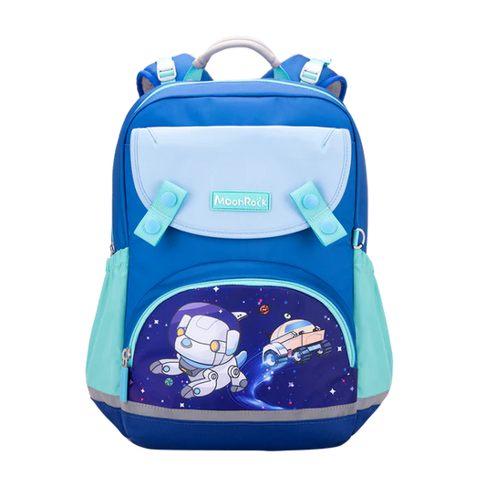 LSS103P School Bag - Astro Pals - Blue Green