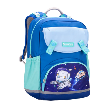 LSS103P School Bag - Astro Pals - Blue Green