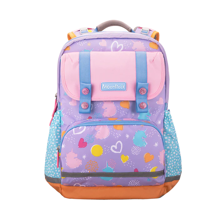 SP200P School Bag - Unicorn Sweeties - Light Purple