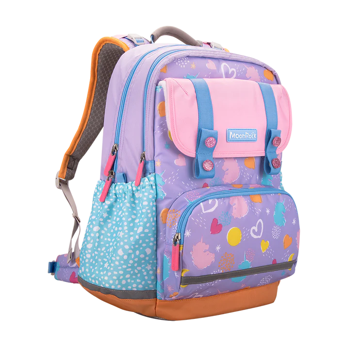 SP200P School Bag - Unicorn Sweeties - Light Purple