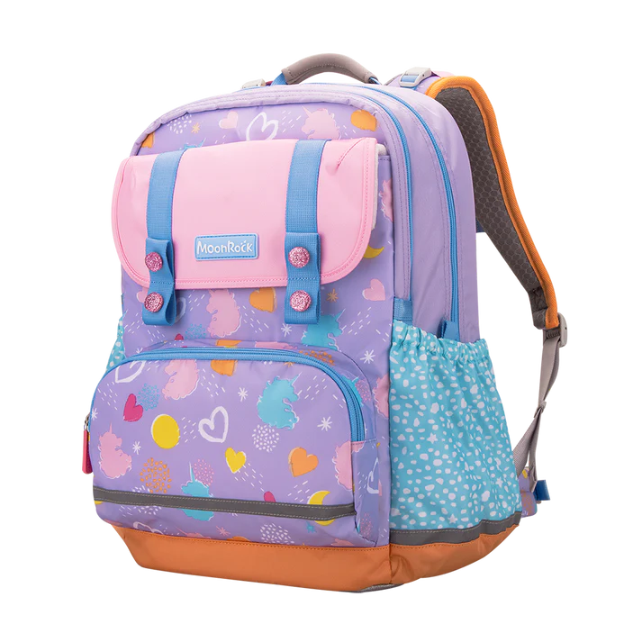 SP200P School Bag - Unicorn Sweeties - Light Purple