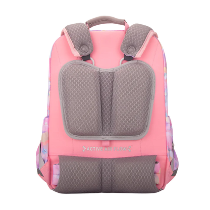 SP101P School Bag - Rainbow Unicorn - Pink