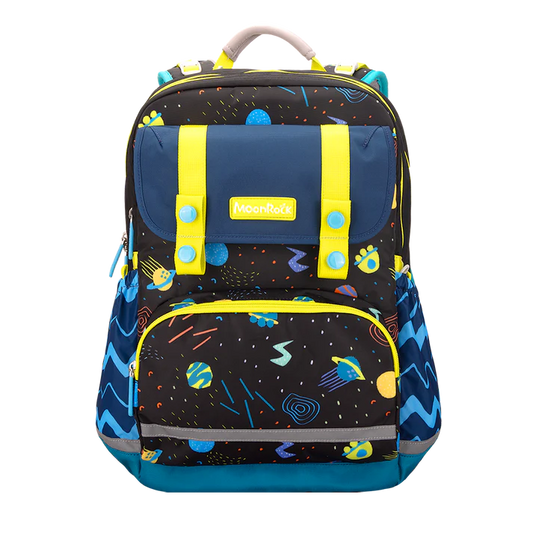 SP200P School Bag - Space Trip - Black