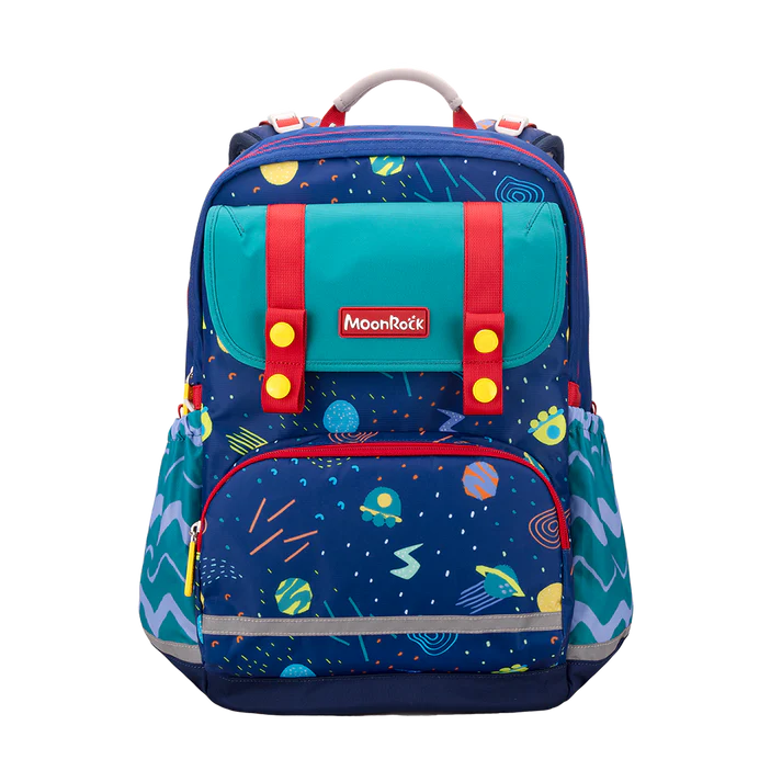 SP200P School Bag - Space Trip - Blue