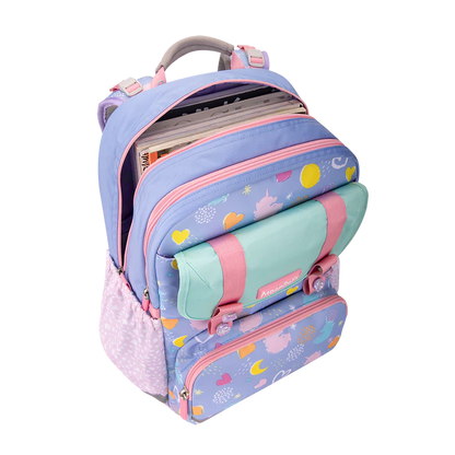 SP200P School Bag - Unicorn Sweeties - Light Blue