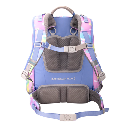 SS203P School Bag - Rainbow Rabbit - Light Blue