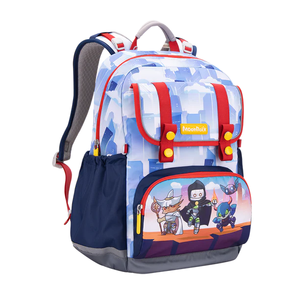 ASP200P School Bag - Gameverse Guardians - Light Blue