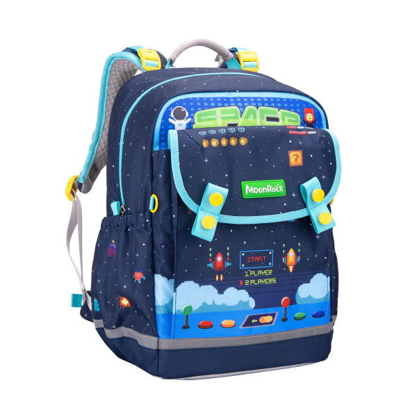 LSP103P School Bag - Game Paradise - Blue