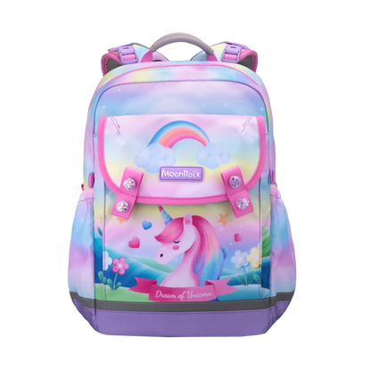 LSP103P School Bag - Unicorn Paradise - Light Purple