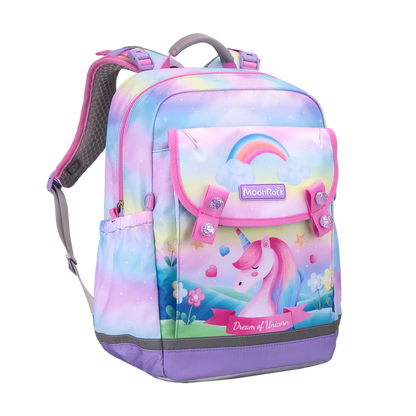 LSP103P School Bag - Dream of Unicorn - Light Purple