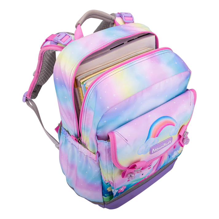 LSP103P School Bag - Dream of Unicorn - Light Purple