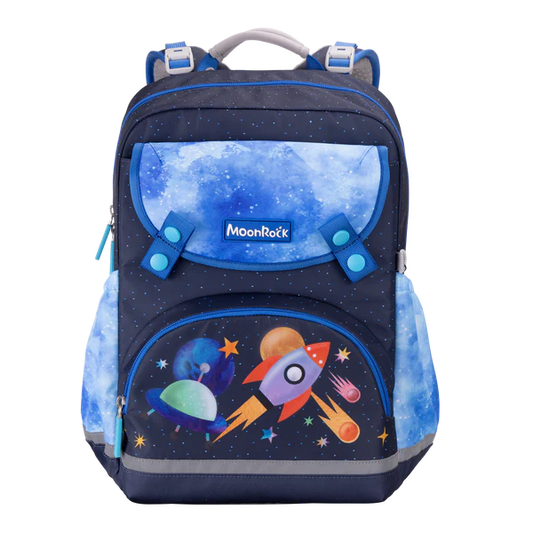 LSS103P School Bag - Soaring the Skies - Dark Blue